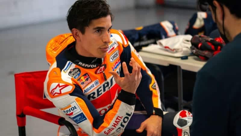 Marc Márquez, Barcelona 2021 test