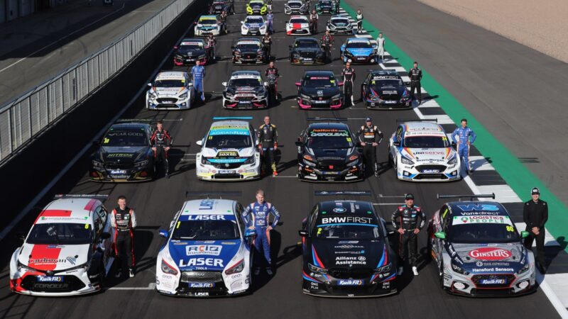 BTCC 2021 pre-season grid