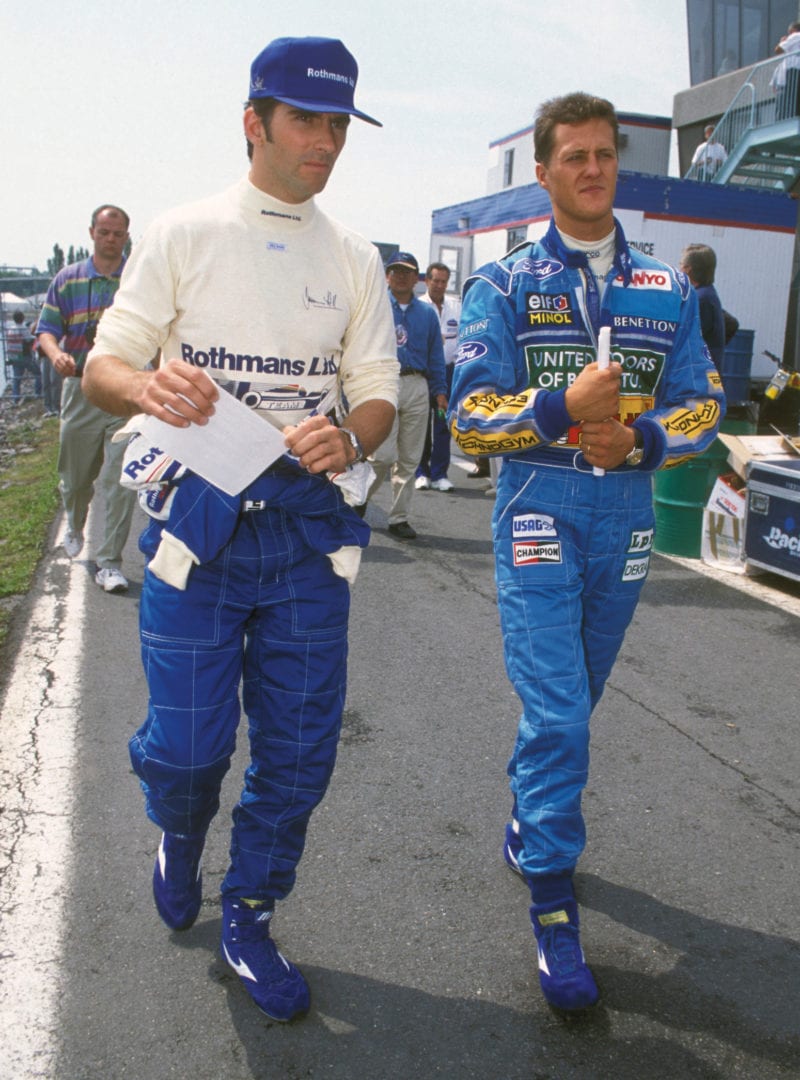 Damon-Hill-and-Michael-Schumacher-in-1994