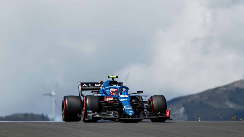 31 OCON Esteban (fra), Alpine F1 A521, action during the Formula 1 Heineken Grande Prémio de Portugal 2021 from April 30 to May 2, 2021 on the Algarve International Circuit, in Portimao, Portugal - Photo DPPI