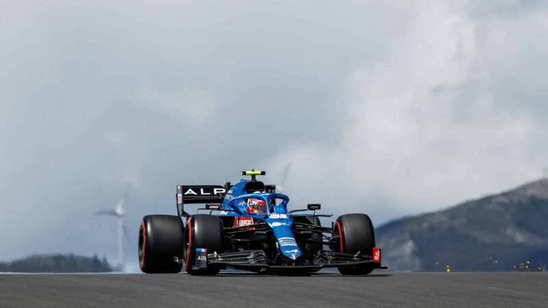 31 OCON Esteban (fra), Alpine F1 A521, action during the Formula 1 Heineken Grande Prémio de Portugal 2021 from April 30 to May 2, 2021 on the Algarve International Circuit, in Portimao, Portugal - Photo DPPI