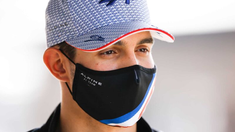 OCON Esteban (fra), Alpine F1 A521, portrait during the Formula 1 Aramco Gran Premio De Espana 2021 from May 07 to 10, 2021 on the Circuit de Barcelona-Catalunya, in Montmelo, near Barcelona, ​​Spain - Photo DPPI