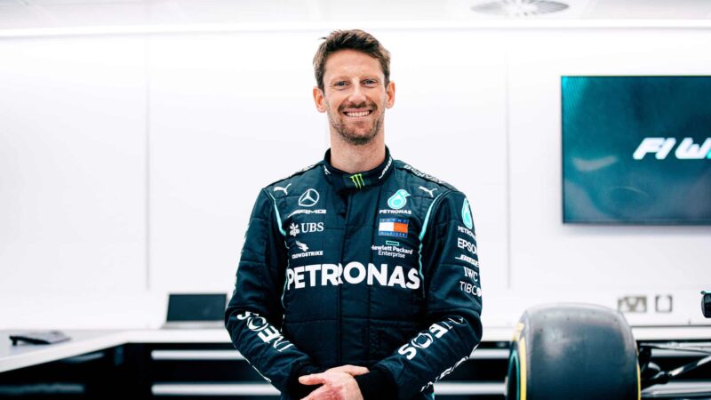 Grosjean Mercedes