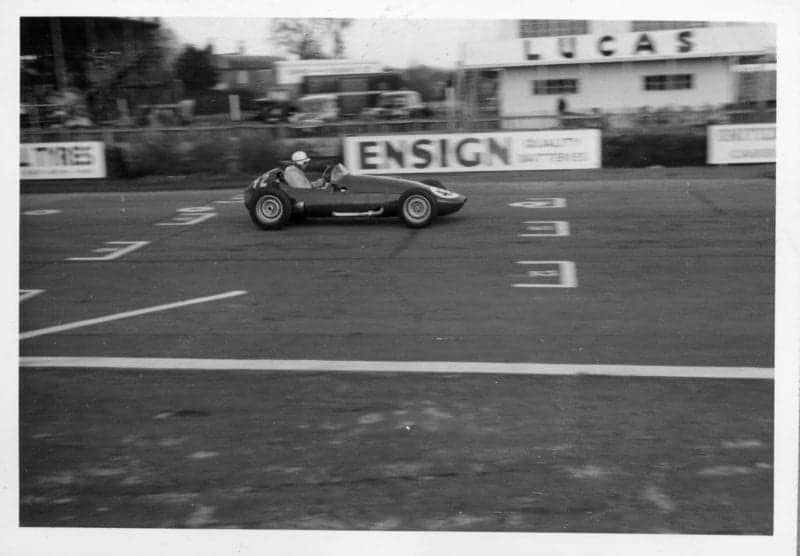 Henry Taylor Laystall Climax at Goodwood 1960