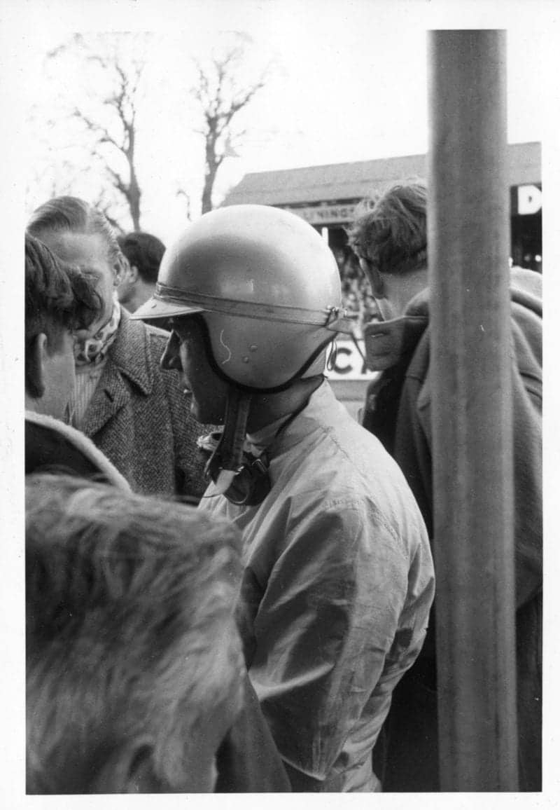 Innes Ireland at Goodwood 1960