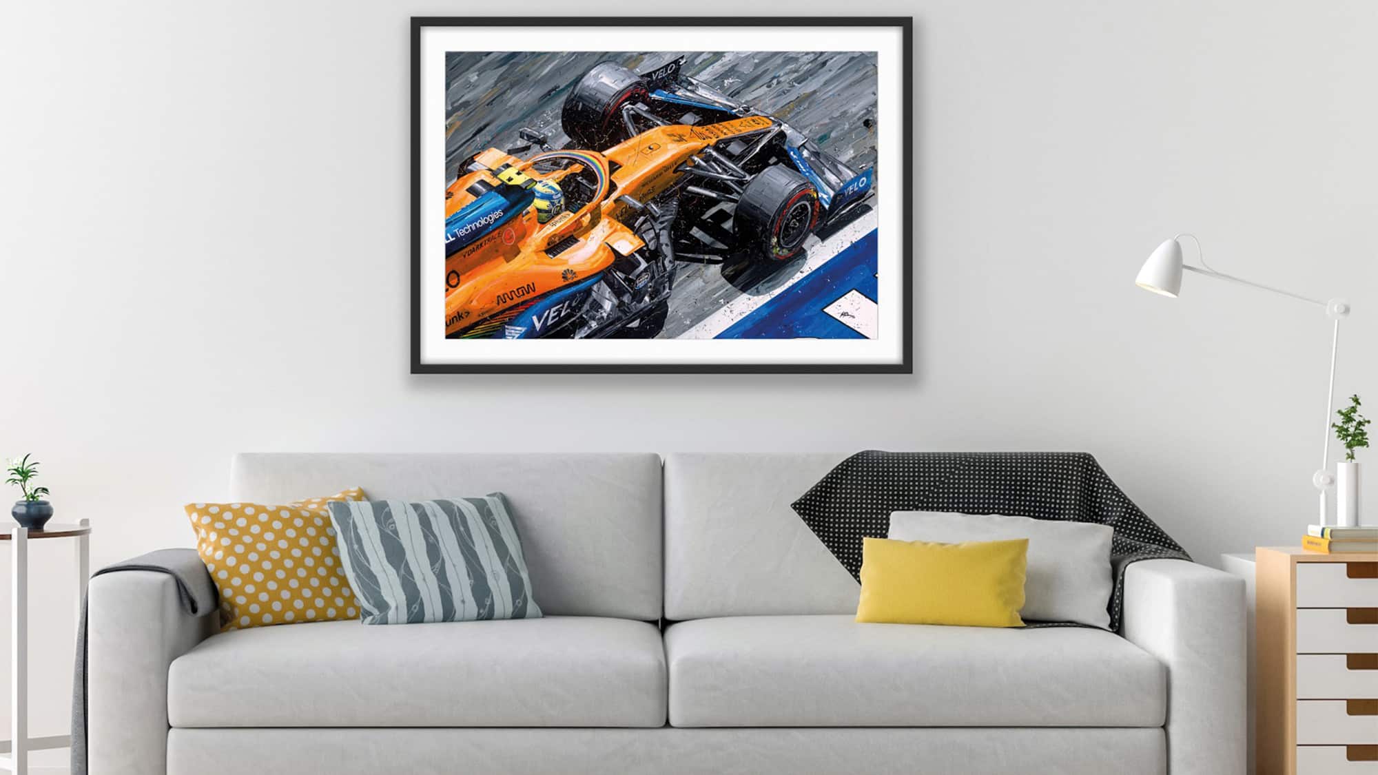 Lando Norris print