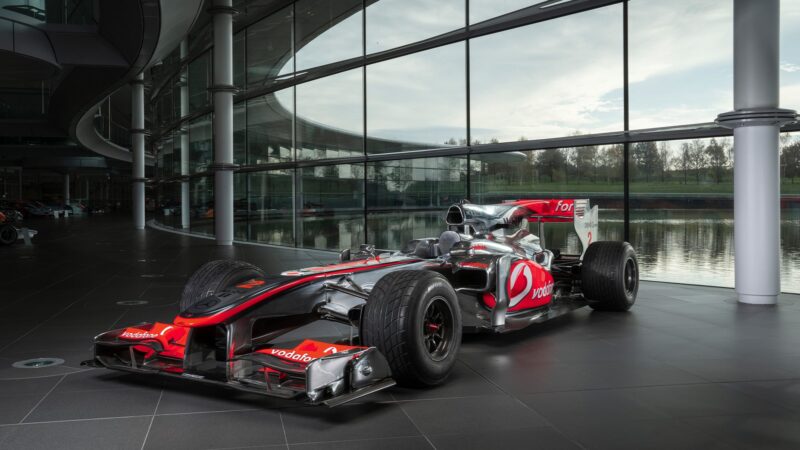 Lewis Hamilton McLaren MP4-25 for auction front tq