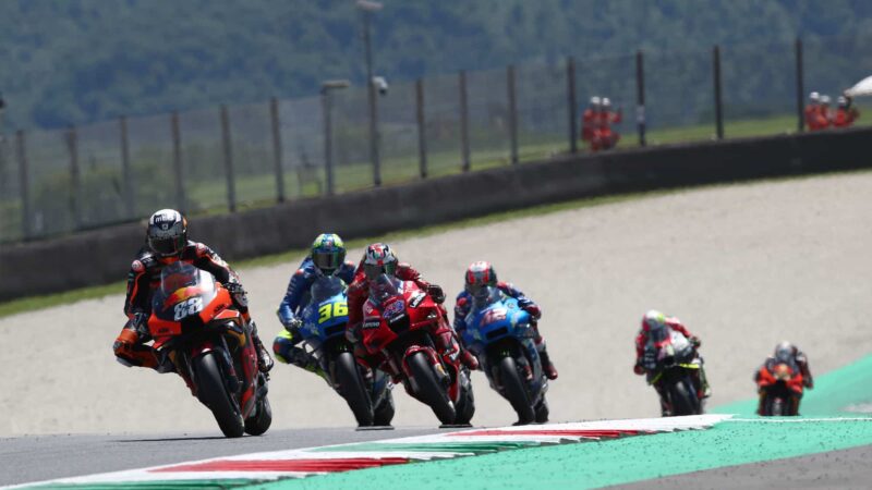 Miguel Oliviera at the 2021 Mugello MotoGP race