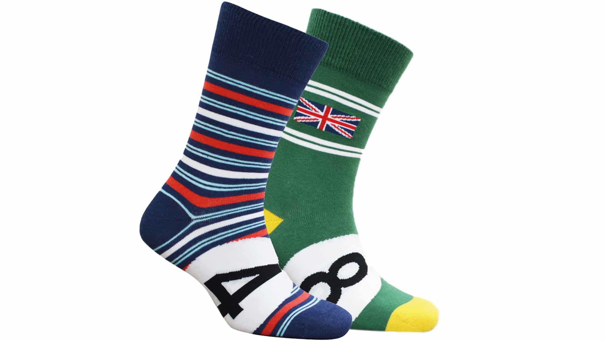 Motoring leg-end socks