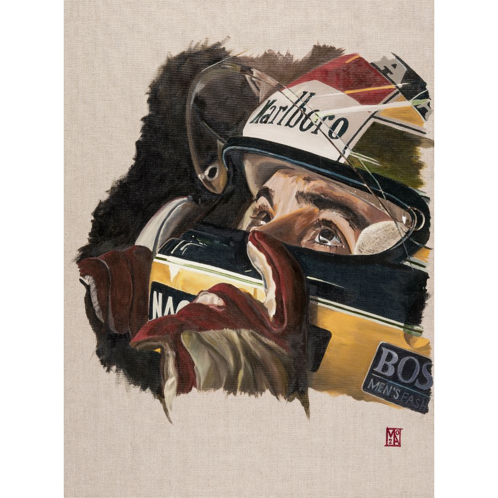 'The calm before the storm' | Ayrton Senna | Martin Allen