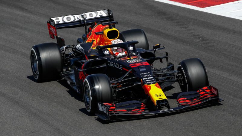 33 VERSTAPPEN Max (nld), Red Bull Racing Honda RB16B, action during the Formula 1 Heineken Grande Prémio de Portugal 2021 from April 30 to May 2, 2021 on the Algarve International Circuit, in Portimao, Portugal - Photo Xavi Bonilla / DPPI