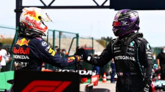 A straight title fight with Verstappen? ‘Game on’, says Hamilton