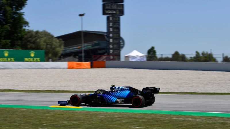 Nicholas Latifi, 2021 Spanish GP