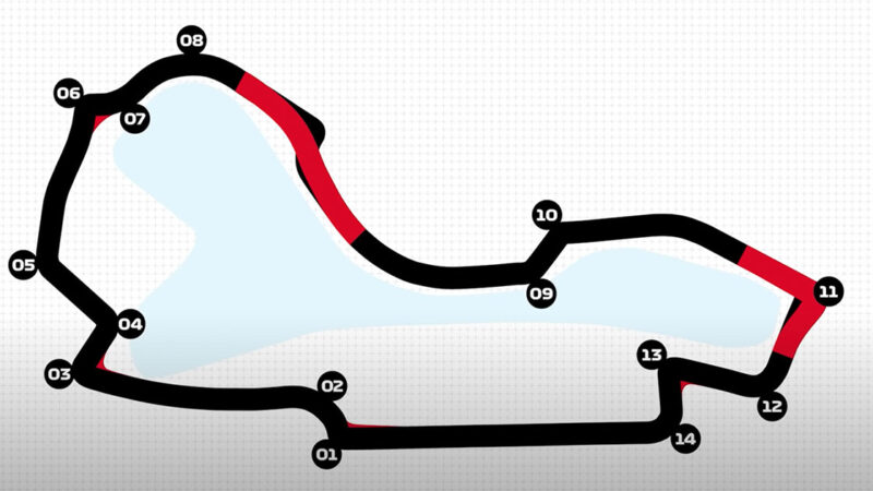 Albert Park circuit map changes