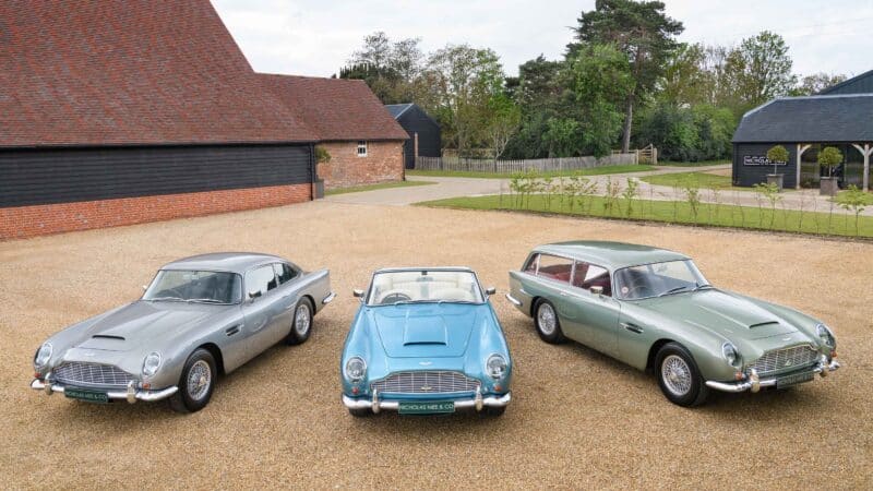 Aston Martin DB5 Coupe Convertible and Shooting Brake fan