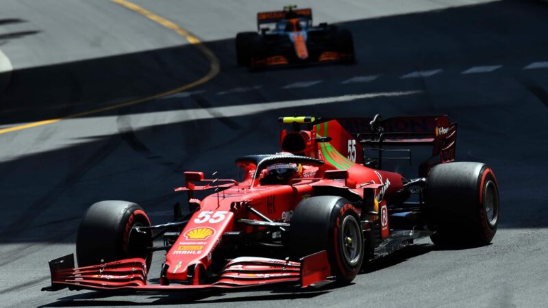 Carlos Sainz, 2021 monaco gp