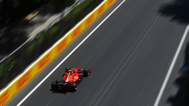 Carlos Sainz, FP1 Baku GP