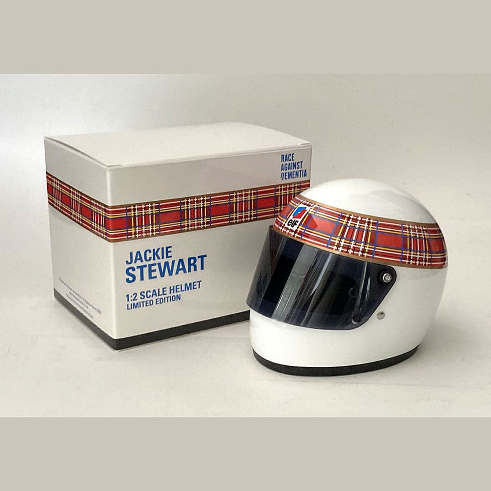 Jackie Stewart | 1/2 scale | Full-face helmet
