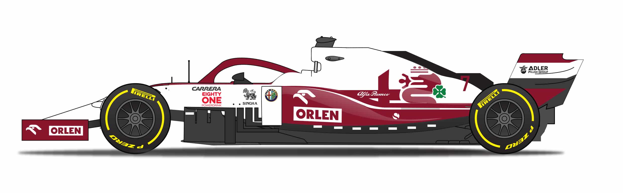 Kimi Raikkonen Alfa Romeo side