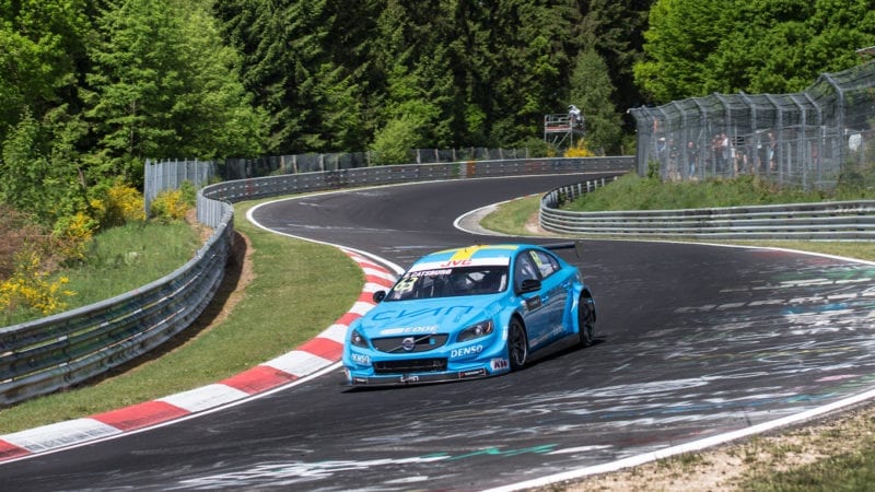 Polestar of Nicky Catsburg at the Nurburgring in 2017