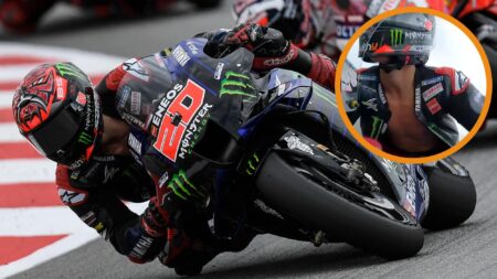 Quartararo put himself in danger but there were more dangerous things going on at Catalunya