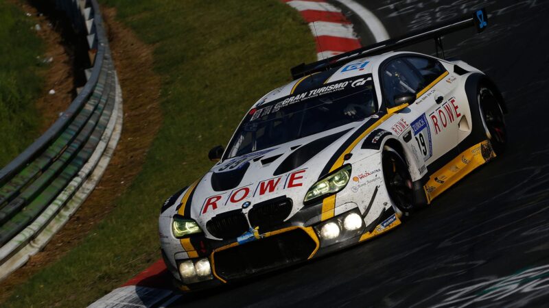 Rowe BMW entry at the Nurburgring in 2017