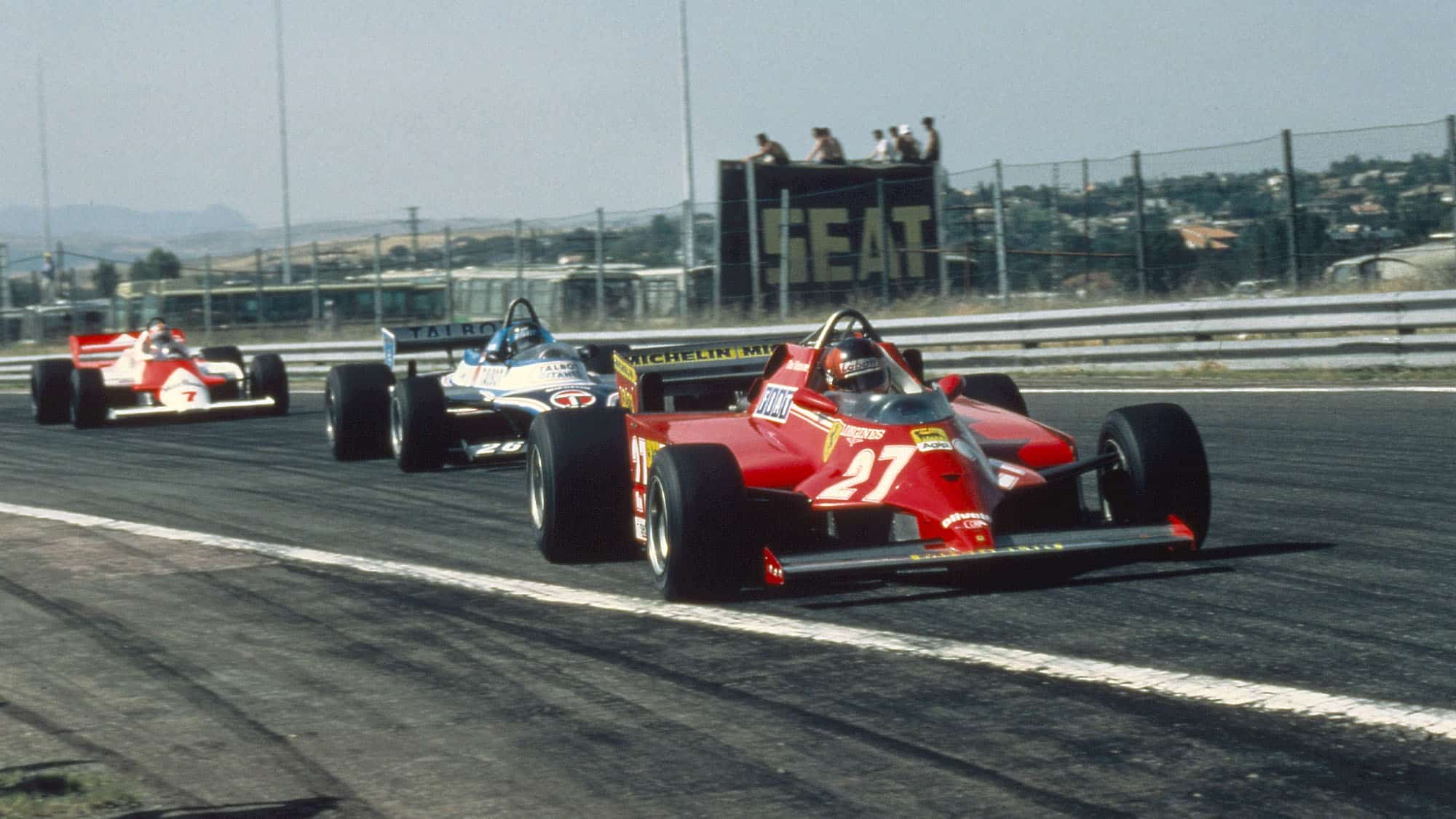Gilles Villeneuve's 1981 Spanish caravan: 'He won with a dog of a