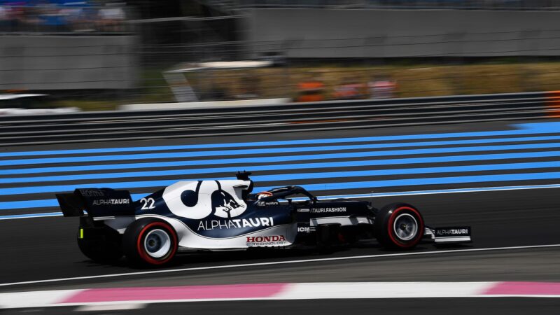 Yuki Tsunoda 2021 French GP