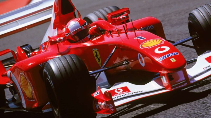 Winning Michael Schumacher Ferrari F1 Car Is The Perfect Way To