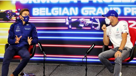 ‘Driving for Mercedes is hypothetical… for now’, says George Russell