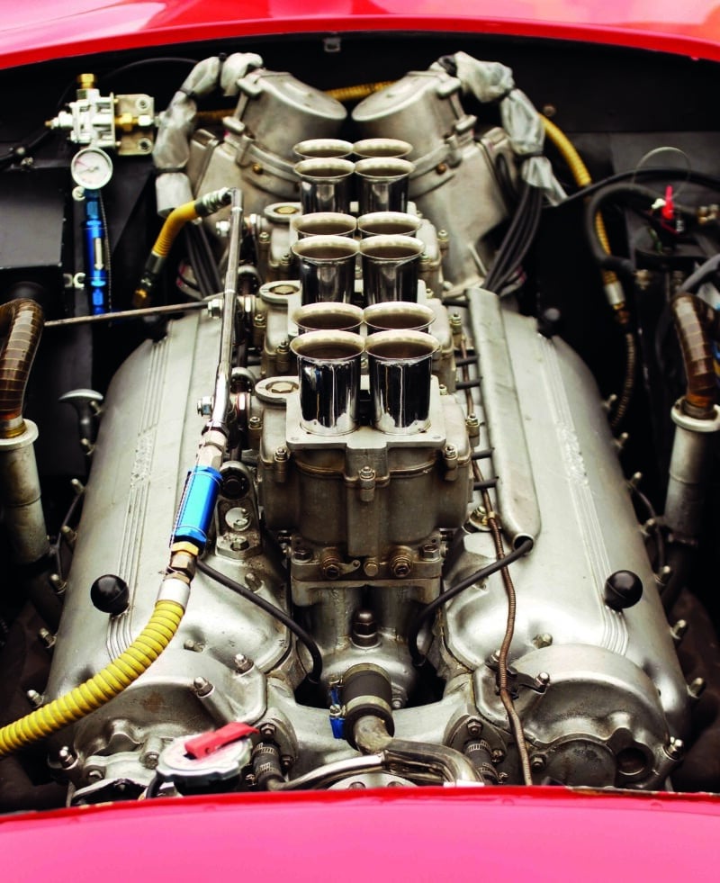 1953-Ferrari-4.5-litre-V12-engine