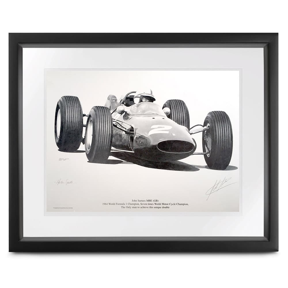 Surtees signed 1964 Ferrari 158 by Martin Smith