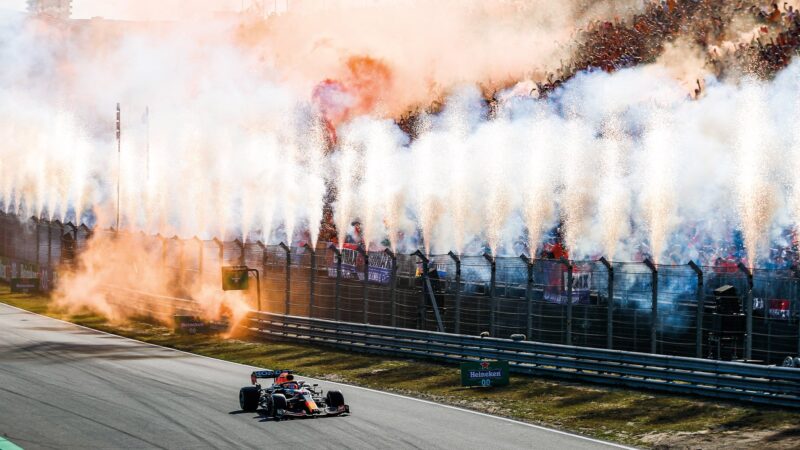 Fireworks as Max Verstappen wins at Zandvoort 2021