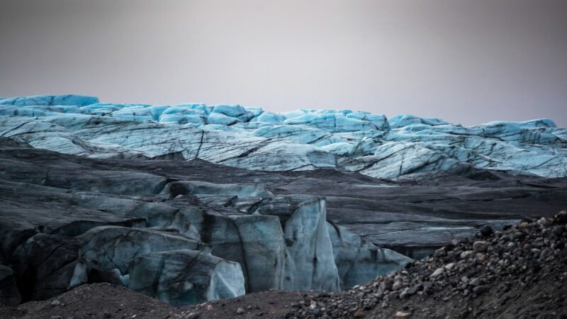 Greenland glacier near Extreme E race