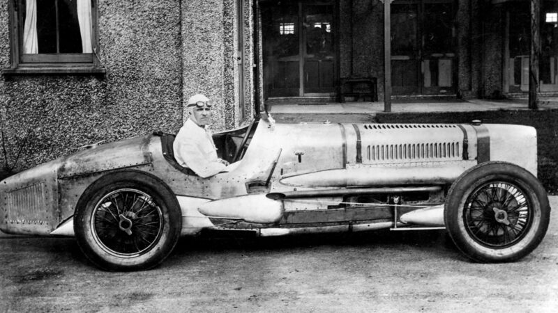 Henry Seagrave in V12 Sunbeam