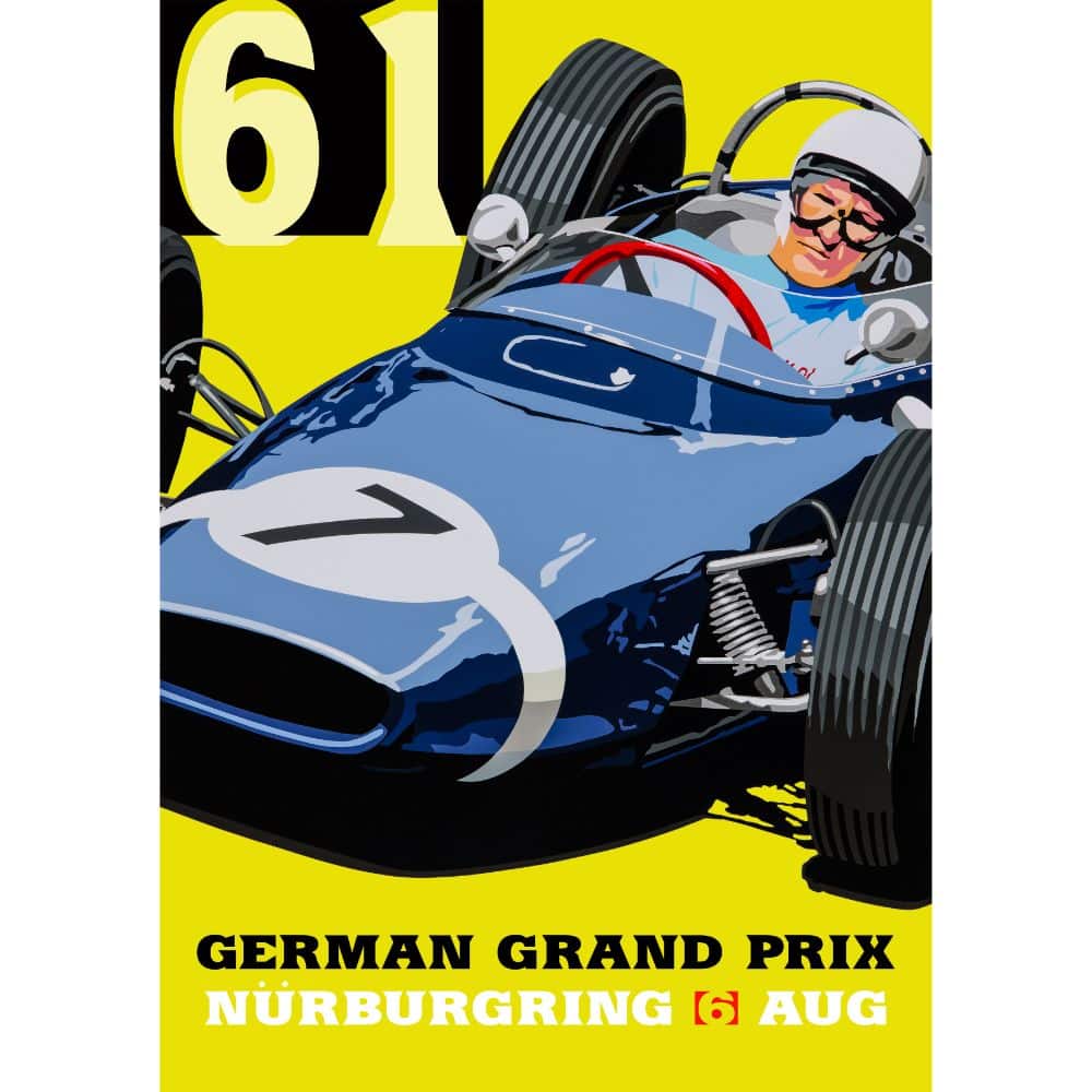 Stirling Moss 1961 German GP, Lotus 18/21
