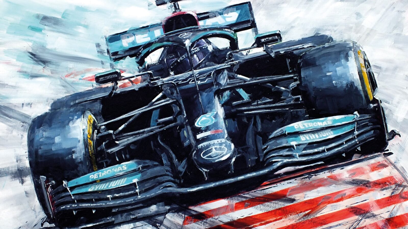 John Ketchell Lewis Hamilton print