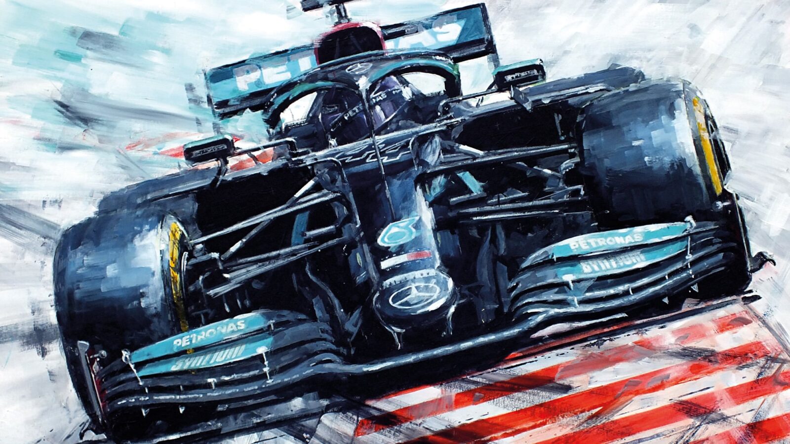 John Ketchell Lewis Hamilton print