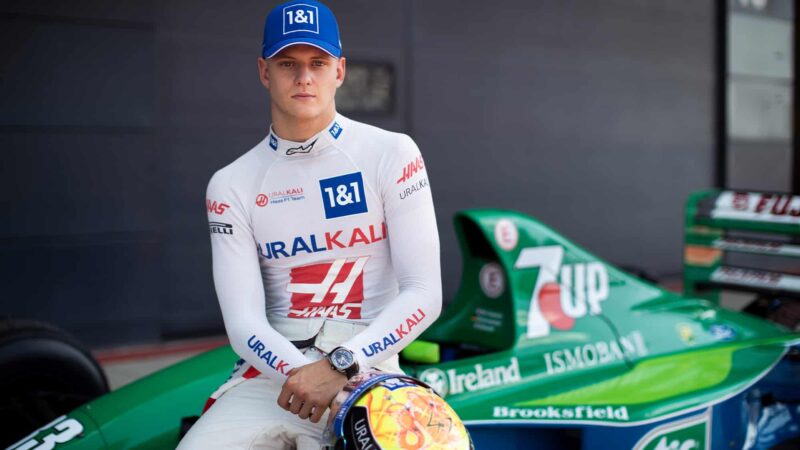 Mick Schumacher with Jordan 191