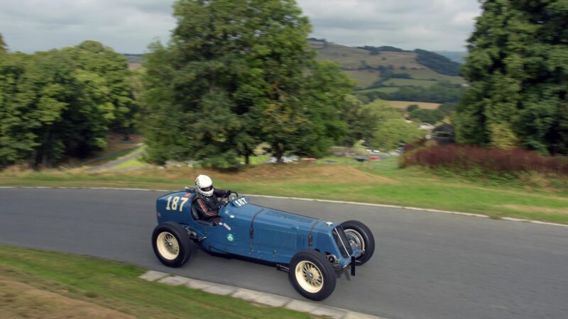 Nick Topliss in ERA R4A at Prescott hillclimb