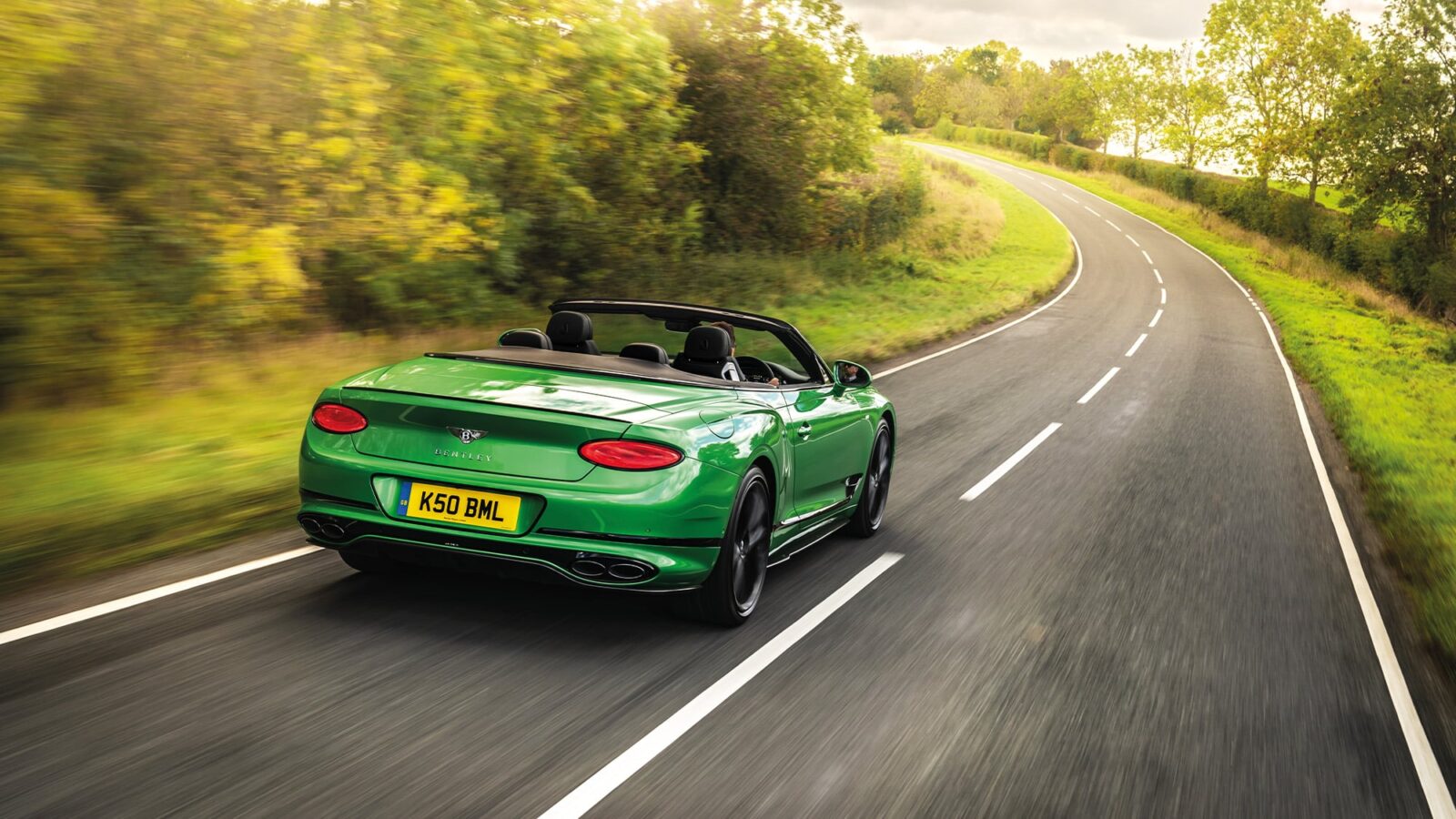 Bentley Continental GT V8 Convertible rear