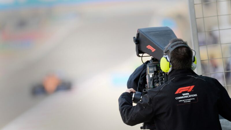 F1 cameraman