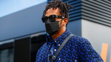 Fashion’s an outlet from intense F1 season, says Lewis Hamilton