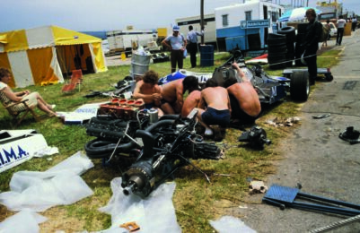 Osella stripdown in Kyalami: Parting shot