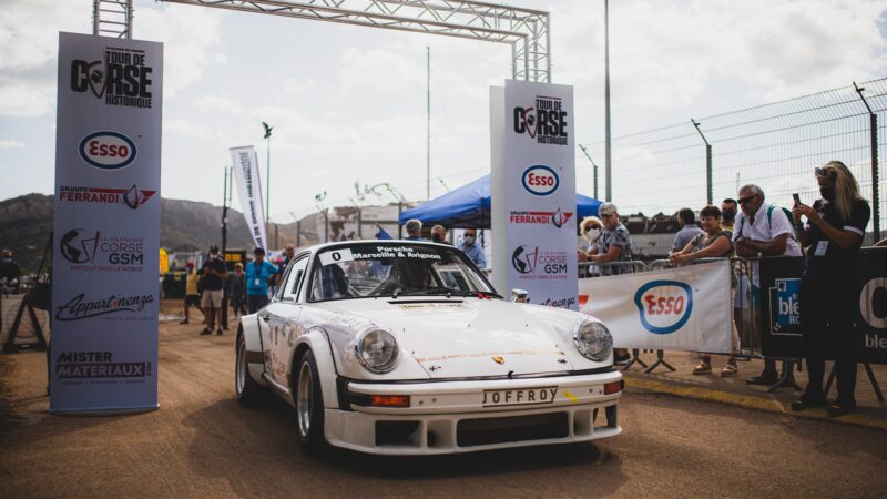 Tour de Corse Historique start for Bernard Beguin