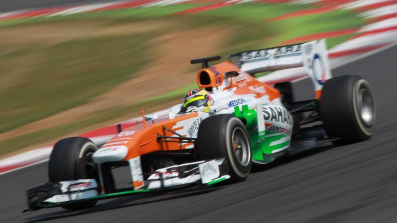 MOTORSPORT - F1 2013 - ROOKIES TESTS - SILVERSTONE (GBR) - 17 TO 19/07/2013 - PHOTO : ANDY HONE / DPPI / LAT - JAMES CALADO (GBR) / FORCE INDIA MERCEDES - ACTION