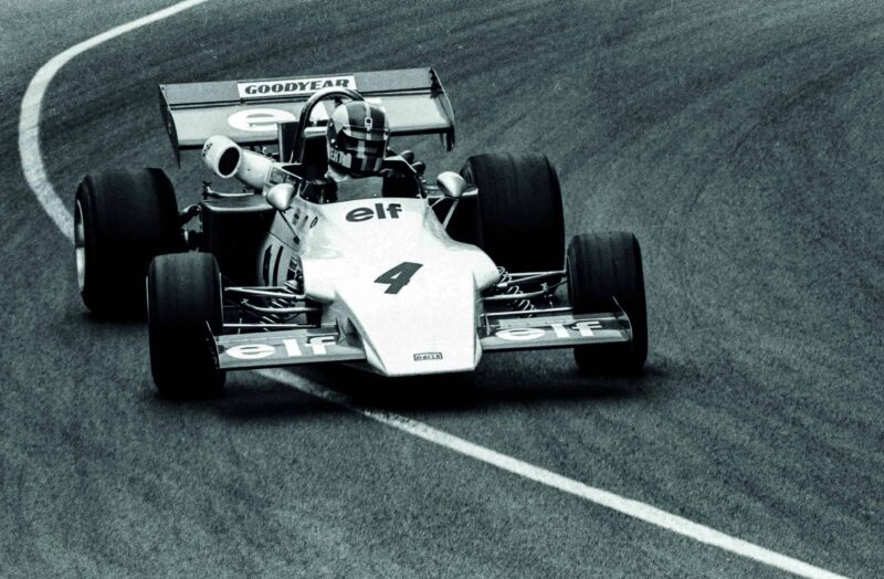 Francois Cevert powersliding at Pau