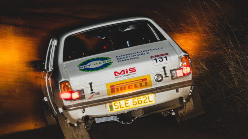 Hillman Avenger of Tony Jardine on Roger Albert Clark Rally