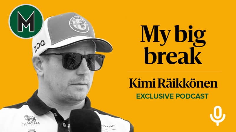 Kimi Raikkonen big break header
