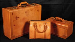 Lamborghini Diablo leather luggage